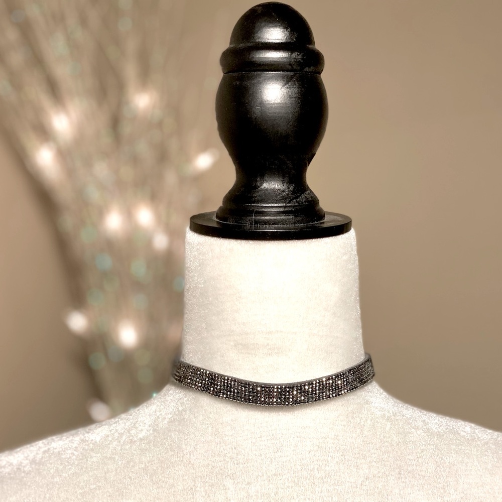 Necklace Collares De Moda 2021 Wholesale Black White  Lace Choker Charm